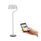 LAMPADAIRE SMARTHOME RGB BLANC / CHROME