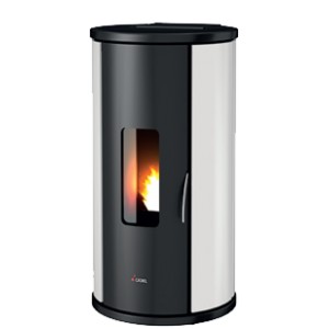 POELE A PELLET SFERA 3 ACIER CHROME 9.5K