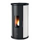 POELE A PELLET SFERA 3 ACIER CHROME 9.5K