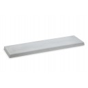 CHAPERON MUR PLAT "WET CAST" 30X100 GRIS CIMENT ASPECT LISSE (SAS)