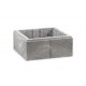 PILIER LISSE SAS 40X40 MARBRE GRIS ANTHR