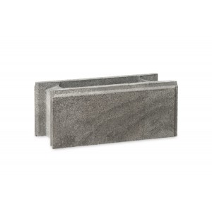 MURET MARBRE GRIS ANTHRACITE 17X40