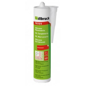 MASTIC SILICONE BAT.BLANC (FA101) CARTOUCHE 310 ML - SNJF 