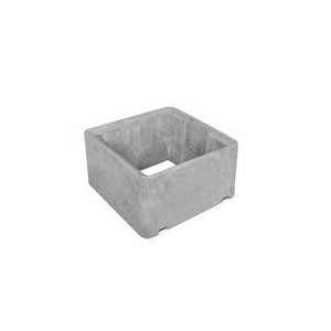 REHAUSSE BETON 40 x 40 CM HAUTEUR 34 CM