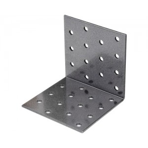 EQUERRE PERFOREE 80x80x80 MM