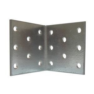 EQUERRE PERFOREE 80x80x60x2.5 MM