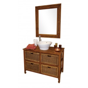 MEUBLE LOMBOK + MIROIR