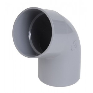 COUDE PVC 67&deg; DIAMETRE 100 MF