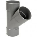 CULOTTE PVC DIAMETRE 100 A 45&deg; FF