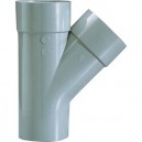 CULOTTE PVC DIAMETRE 100 A 45&deg; MF