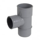 TE PVC DIAMETRE 100 A 87&deg; MF