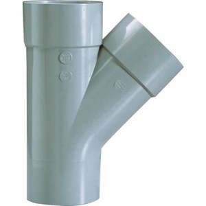 CULOTTE PVC DIAMETRE 50 A 45&deg; MF