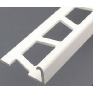  PROFIL PVC DROIT BLANC 8MM 2M50