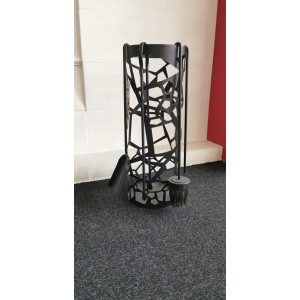 SERVITEUR ORGANIC NOIR GIVRE HAUTEUR 50 CM