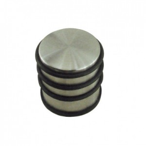 STOP PORTE ACIER NICKELE SATINE 1KG