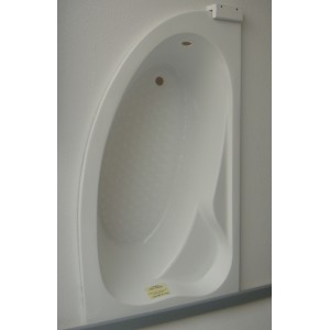 BAIGNOIRE ACRYLIQUE 1/2ANGLE  160/90 GAUCHE