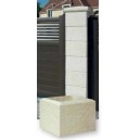 ELEMENT DE PILIER CHAUMONT CHAMPAGNE 35 CM