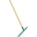 RATEAU FORGE 16 DENTS EMMANCHE BOIS 1M50