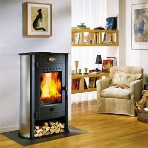 POELE GODIN BIODESIGN 369102 9.5 KW INOX