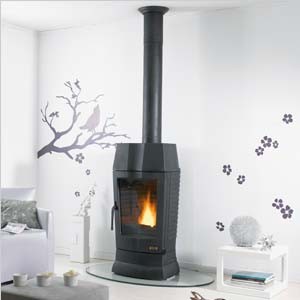 POELE GODIN LE GOLDEN 389103 11KW ANTHRACITE