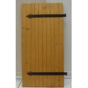 VOLET SAPIN EP 27MM 1 VANTAIL GAUCHE 75/60