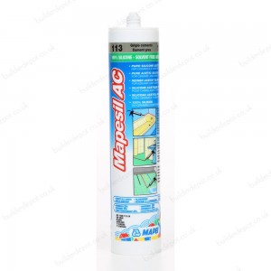 SILICONE MAPESIL AC 310ml GRIS CIMENT  No113