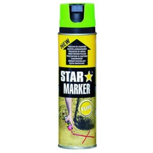 TRACEUR DE CHANTIER STAR MARKER VERT FLUO 500ML