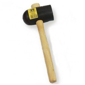 MAILLET DE CARRELEUR CAOUTCHOUC NOIR .15.360.0