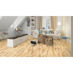 PARQUET 14MM FRENE ALLEGRO VERNIS MAT BLANC