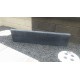 BORDURE DE JARDIN A EMBOÎTEMENT ANTHRACITE 1M