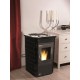 POELE PELLET VULCAIN PG311AN FAIENC.NOIR
