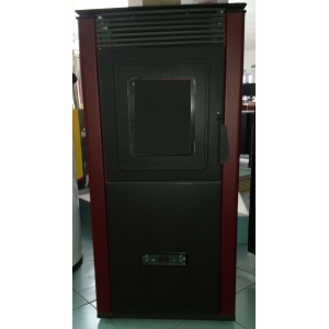 POELE A PELLETS PP209ABXN BORDEAUX/NOIR
