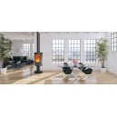 POELE GODIN SIRENA PEINT ANTHRACITE